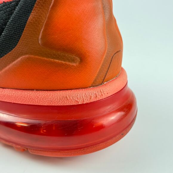 Nike Air Max 2015 Running Shoes 698902-006 Men's Size 13 Black Bright Crimson - Picture 6 of 11